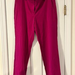 LOFT Women's Pink Trousers